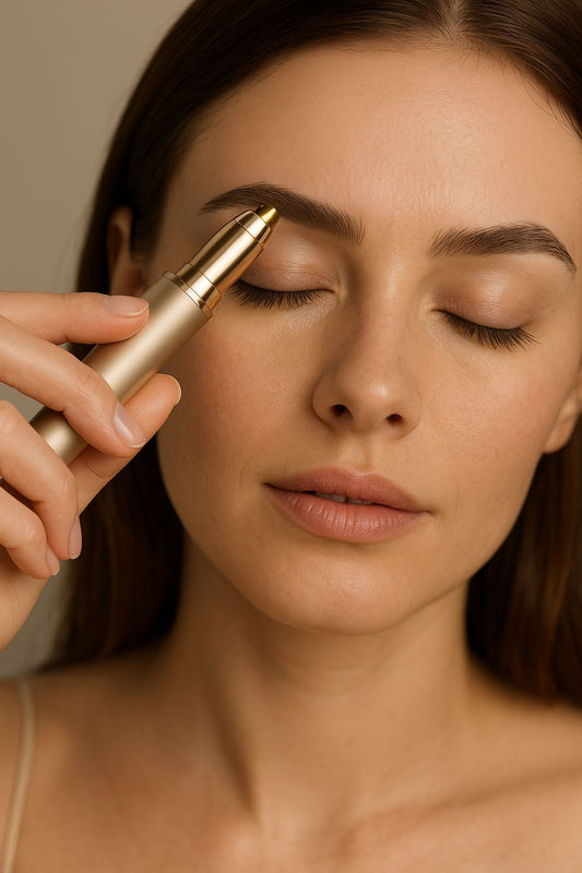 Depiladora facial de precisión indolora