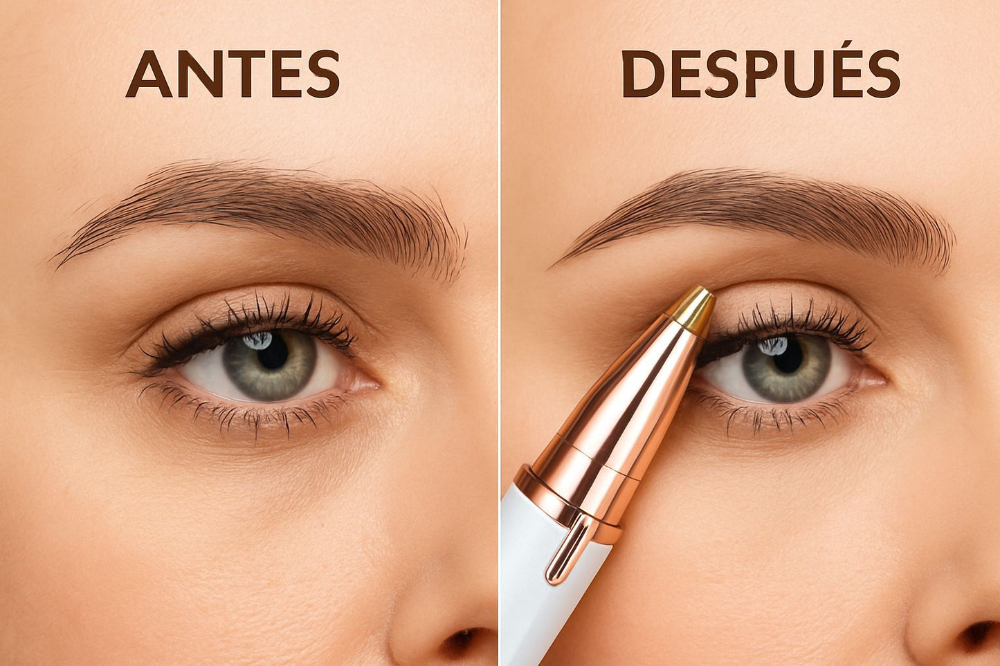 Depiladora facial de precisión indolora recargable