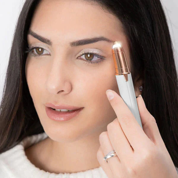 Depiladora facial de precisión indolora recargable
